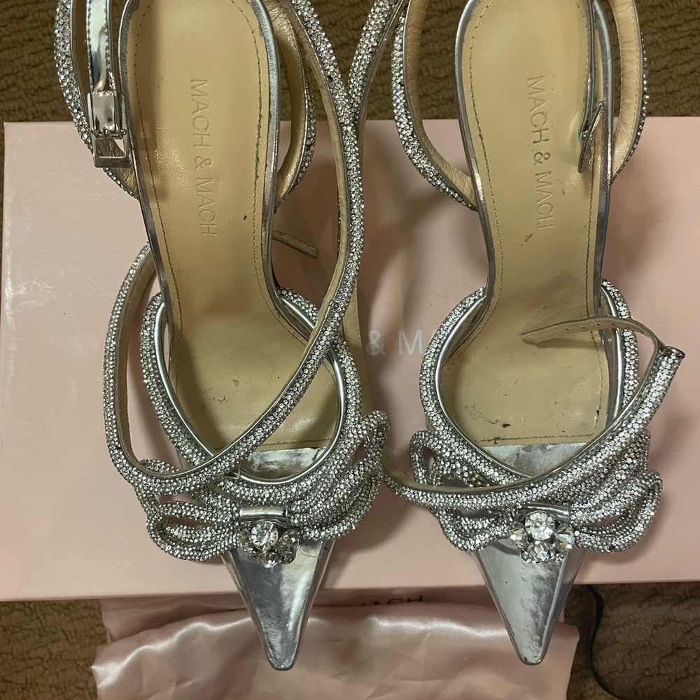 MACH & MACH double bow high heels (110mm) - Picture 4 of 9